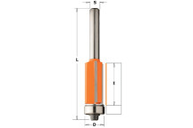 CMT - FLUSH TRIM BIT HW Z3 S=6.35 D=12.7X25.4 RH