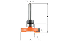 CMT - HW-SLOT CUTTER Z2 S=6.35 D=31.75X6.35 RH