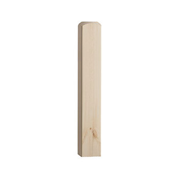 91 x 91mm x 615mm Newel Base PEFC