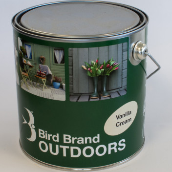 2.5 Litre Bird Brand OUTDOORS Vanilla Cream