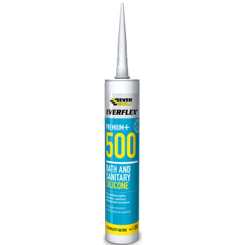 Everbuild Silicone 500 Translucent - 295ML