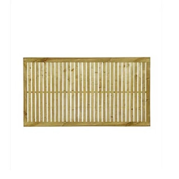 0.9 x 1.8 Vertical Slatted Fencepanel VS90   -   END OF LINE