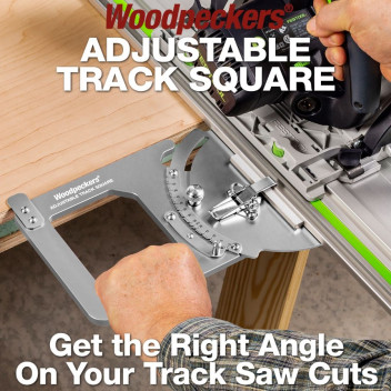 Woodpeckers Adjustable Track Square - No Case