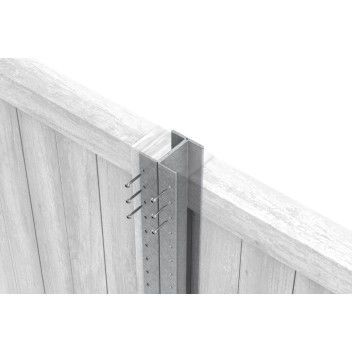 B8062401 FENCEMATE DuraPost Classic 2.4m - Galvanised 48x51mm 25yr Gua