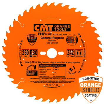 CMT - ITK+ RIP AND CROSSCUT BLADE HW 165X1.7X20(+15,87) Z=24 ATB+SHEAR