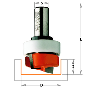 CMT - MORTISING BIT HW S=6,35 D=19 X19