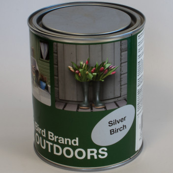 1 Litre Bird Brand OUTDOORS Silver Birch