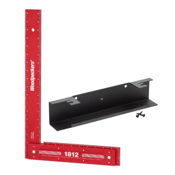 Woodpeckers Precision Woodworking Square 450mm with Rack-It