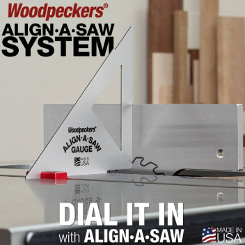 Woodpeckers Align-A-Saw Gauge & Base Only